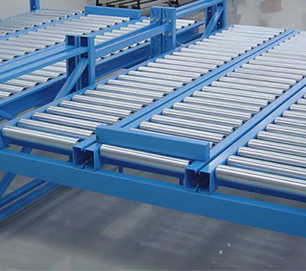 无动力滚筒积放