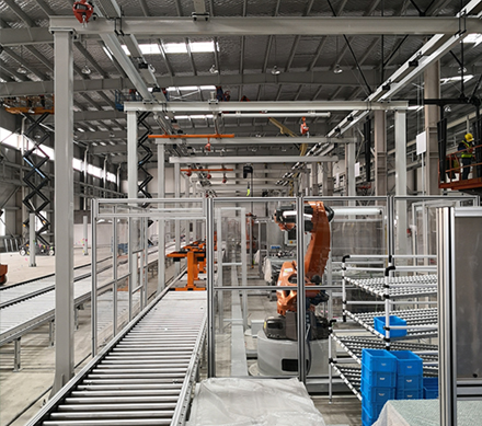 辊筒输送生产线