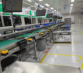 电脑显示器组装3倍速生产线