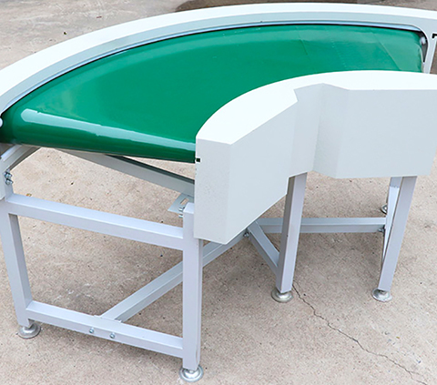 90度弯角皮带机