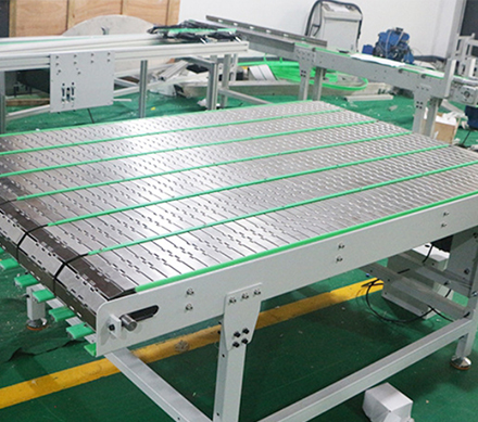 304不锈钢链板输送线