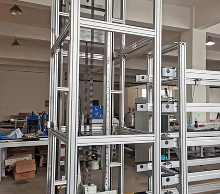 单倍速多层输送线（带升降机）