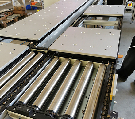 单倍速循环装配线