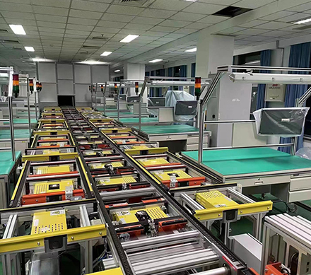 单倍速自动装配线