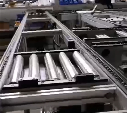 单倍速循环带定位机构视频